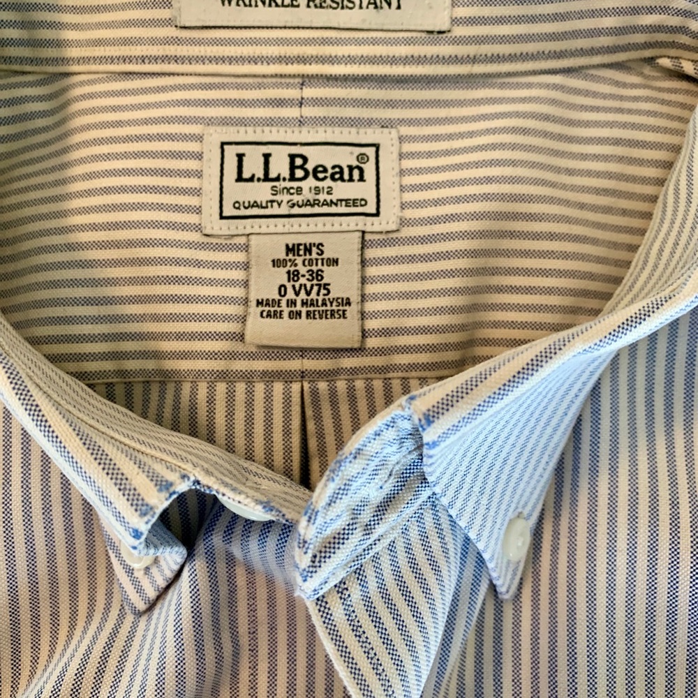 SOLD.    Men’s LL Bean shirt -Tall xxl